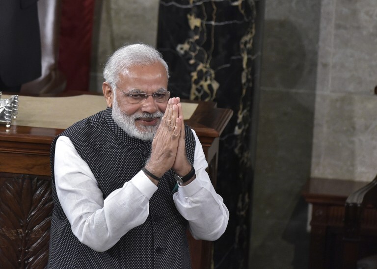 Indian Prime Minister Narendra Modi Addresses U.S. Congress