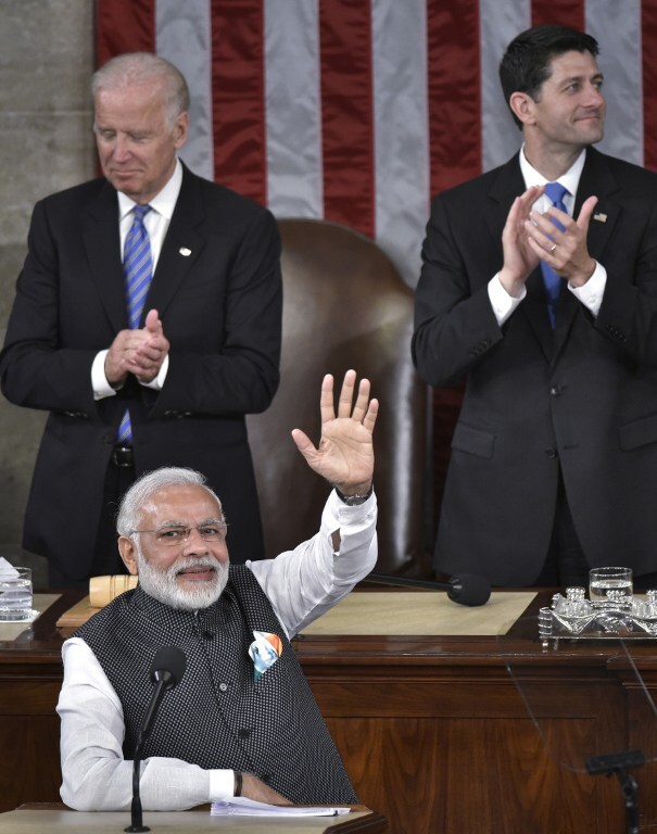 Indian Prime Minister Narendra Modi Addresses U.S. Congress