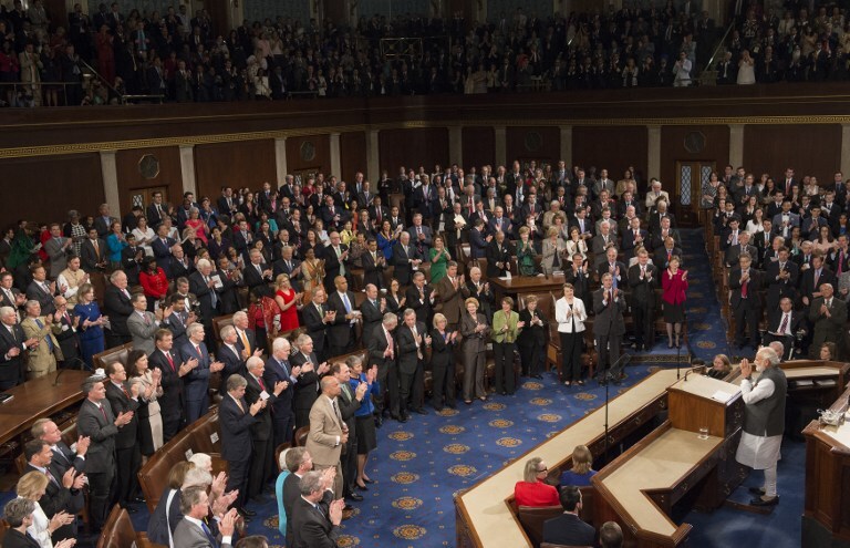 Indian Prime Minister Narendra Modi Addresses U.S. Congress