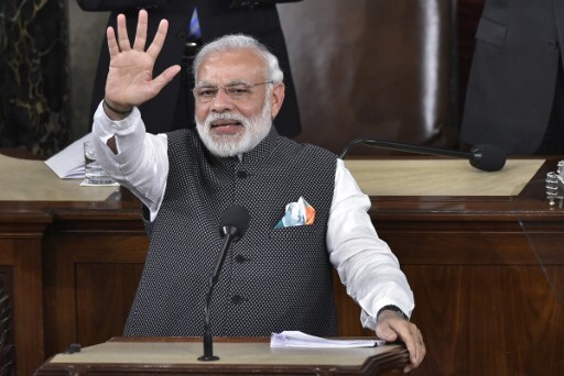 Indian Prime Minister Narendra Modi Addresses U.S. Congress