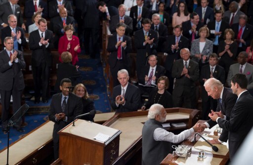 Indian Prime Minister Narendra Modi Addresses U.S. Congress