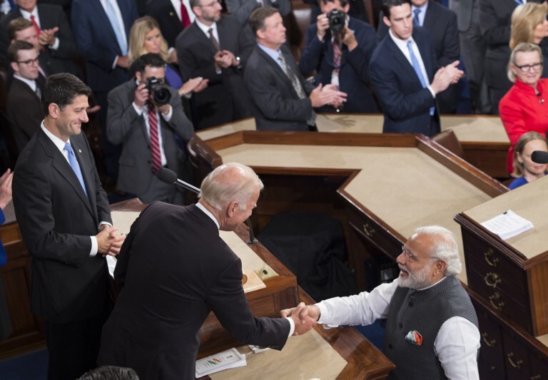 Indian Prime Minister Narendra Modi Addresses U.S. Congress
