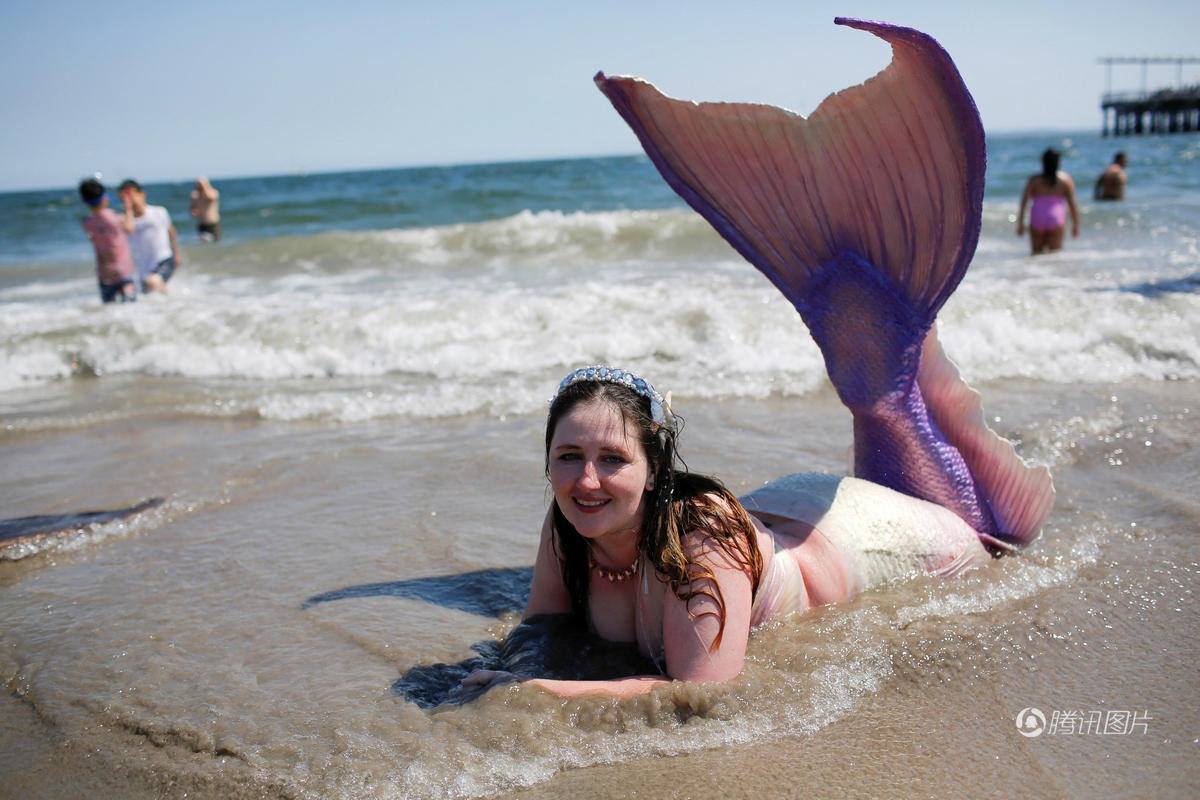 Mermaid parade in New York