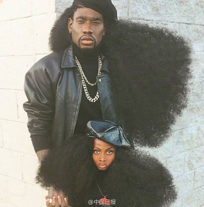 Frizzy father daughter duo turns into Internet hit
