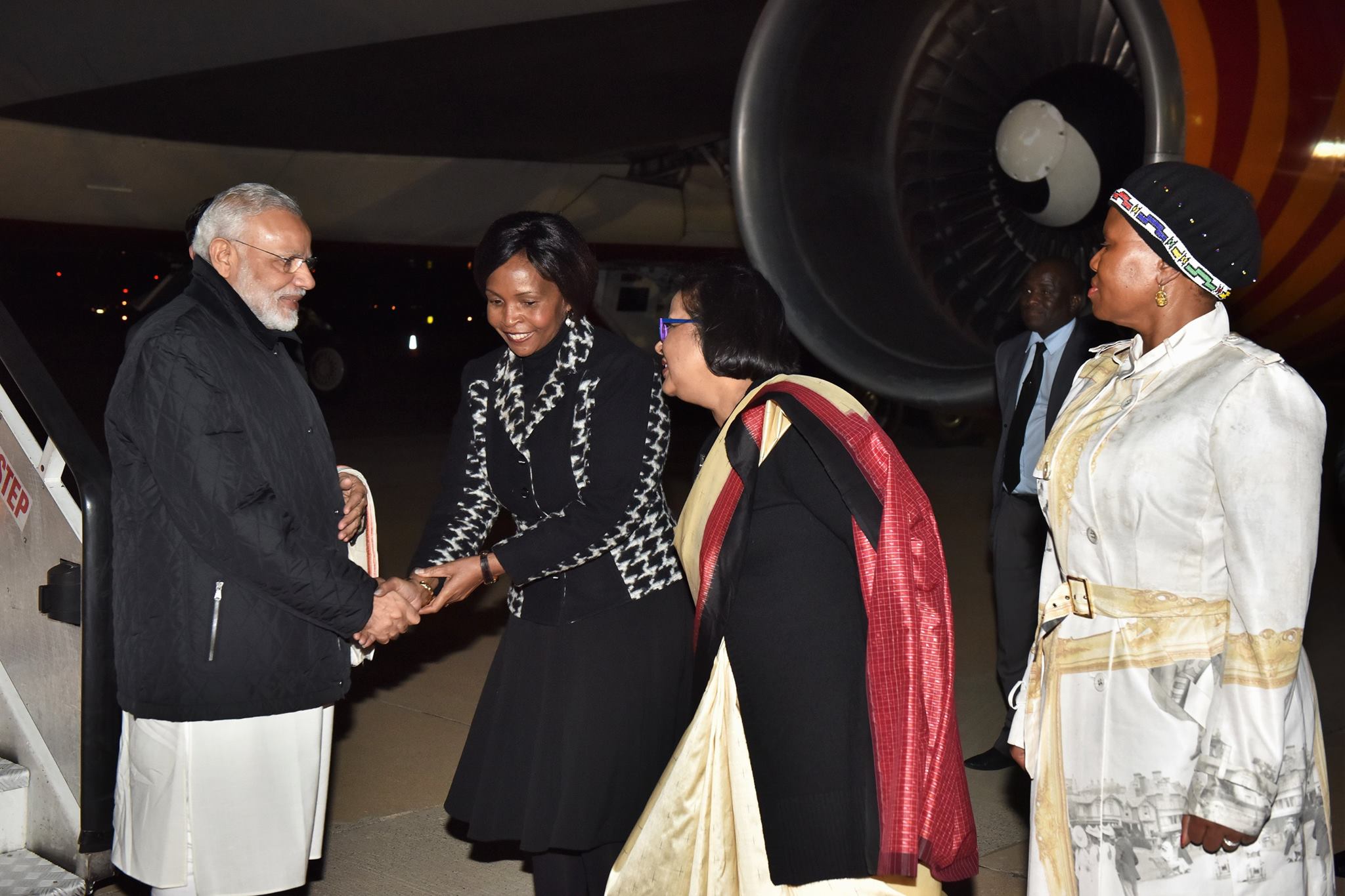 Narendra Modi in Africa