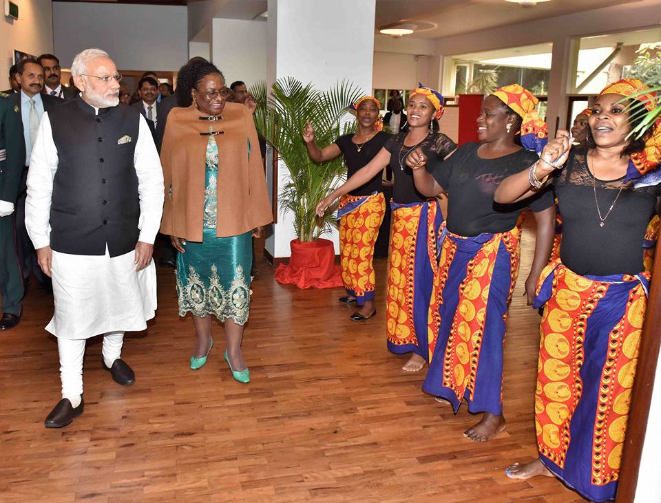 Narendra Modi in Africa