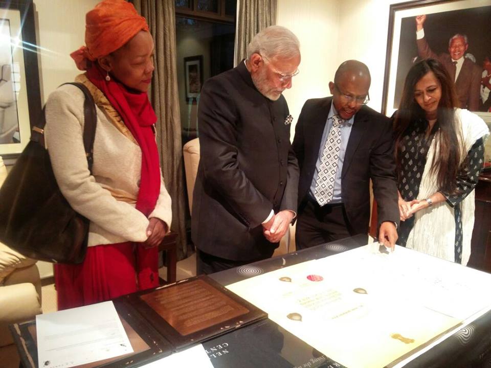 Narendra Modi in Africa