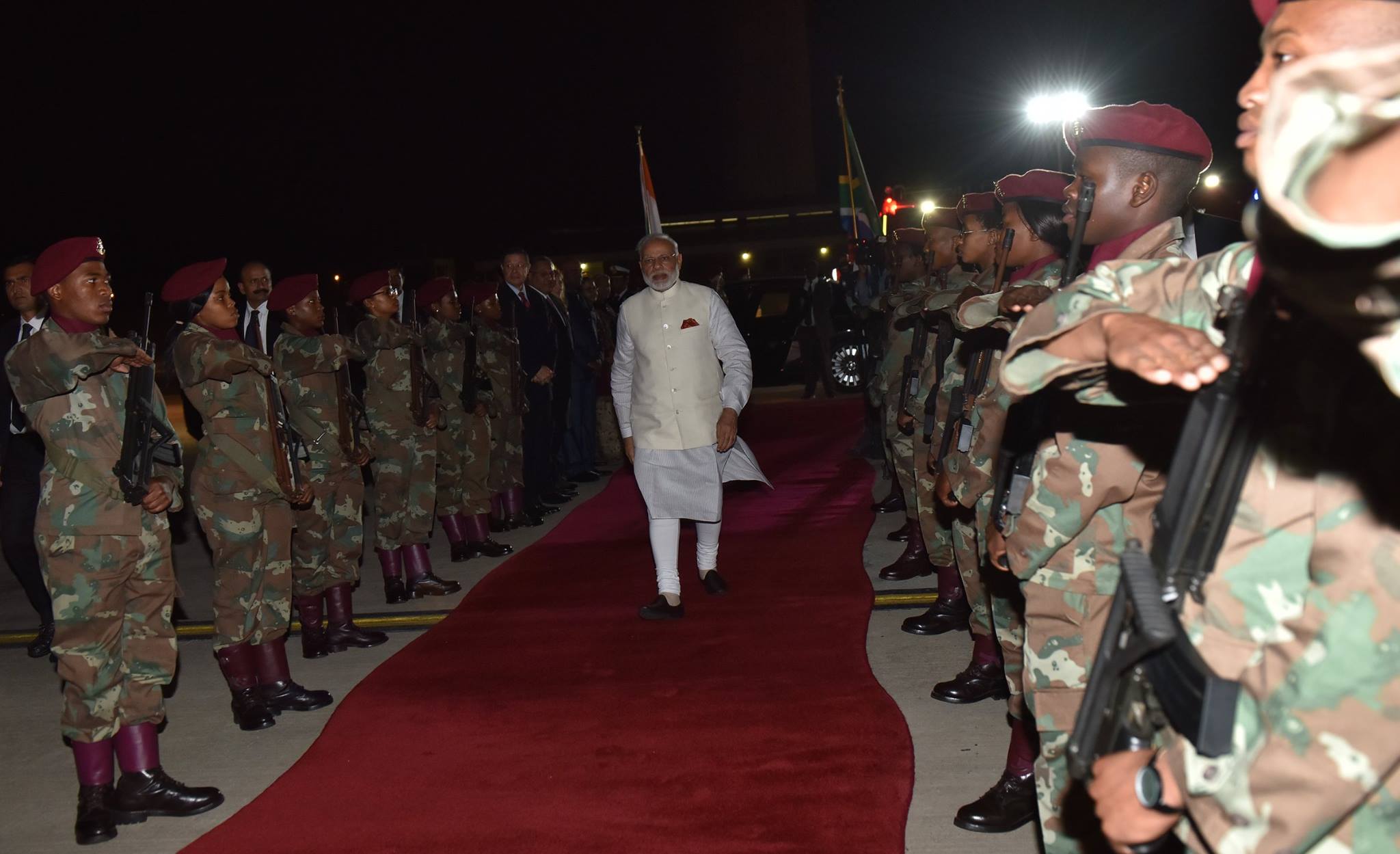 Narendra Modi in Africa