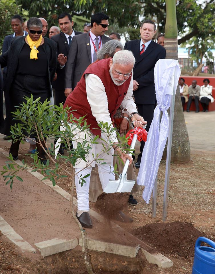 Narendra Modi in Africa
