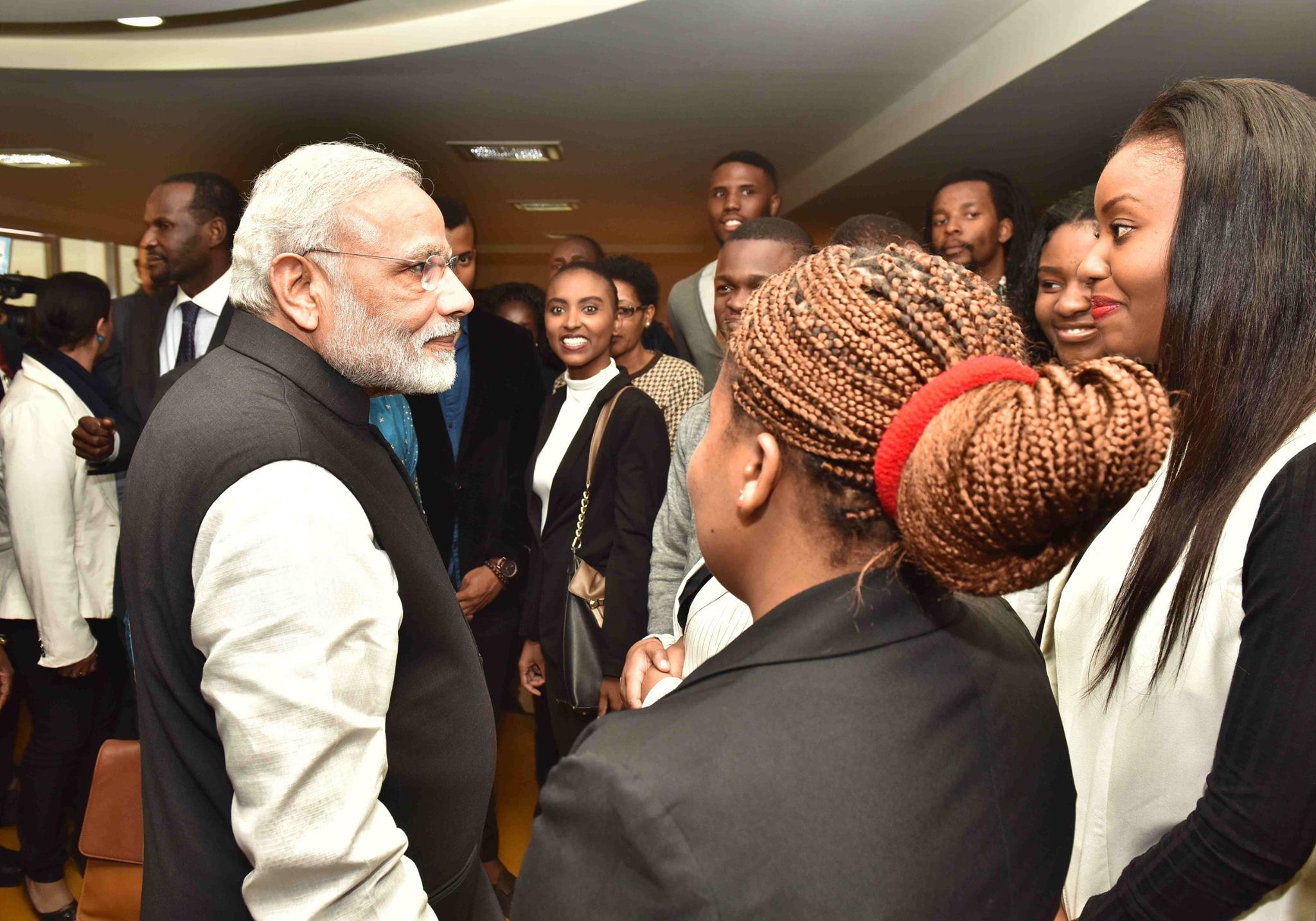 Narendra Modi in Africa