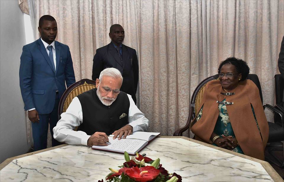 Narendra Modi in Africa