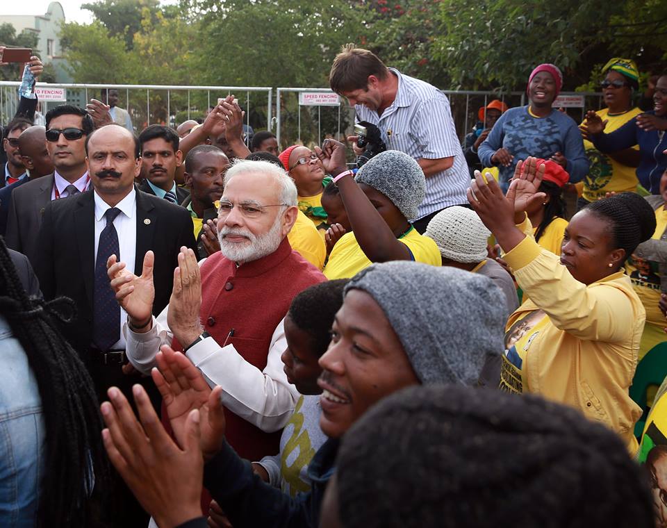 Narendra Modi in Africa