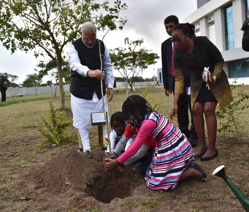 Narendra Modi in Africa