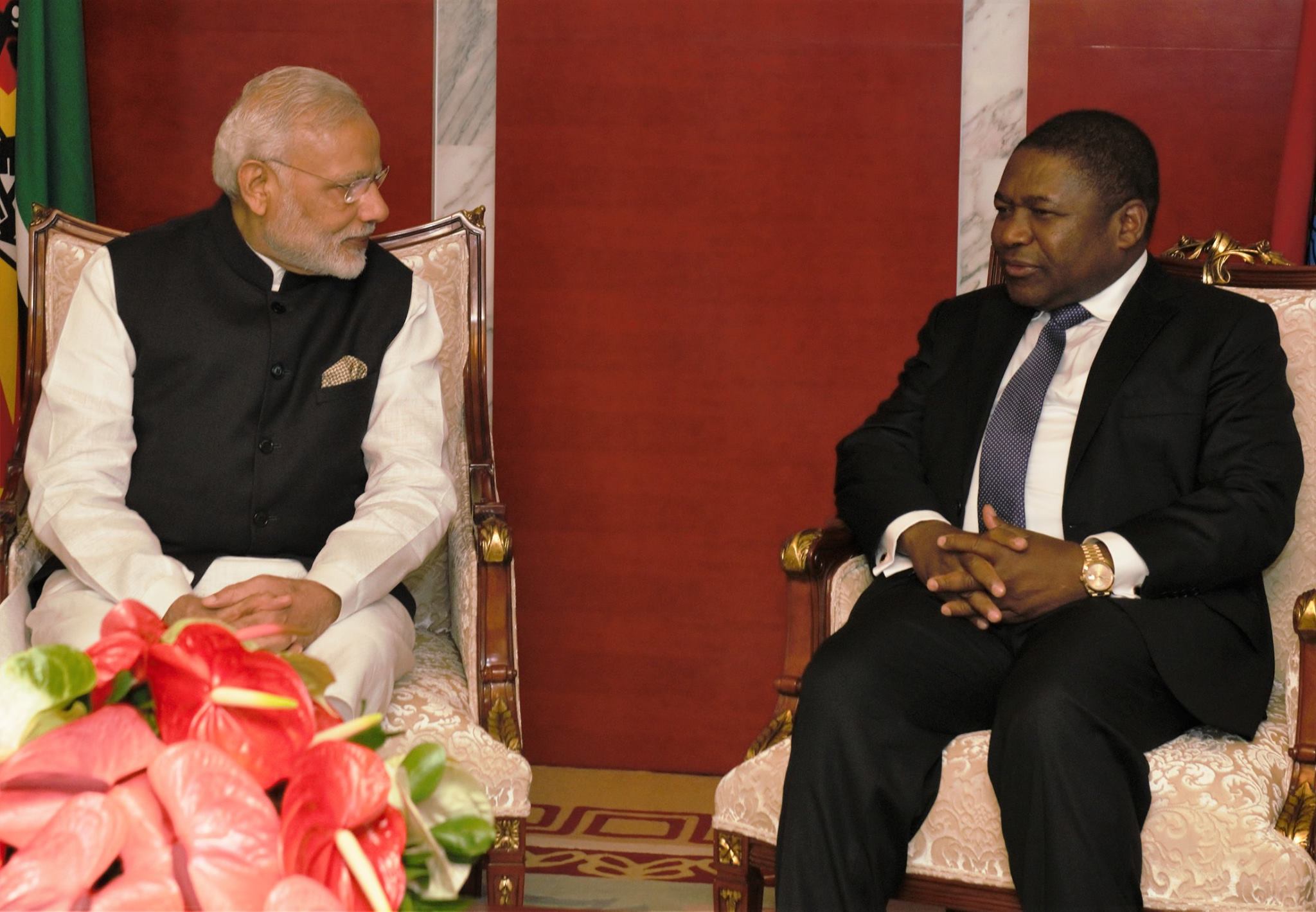 Narendra Modi in Africa