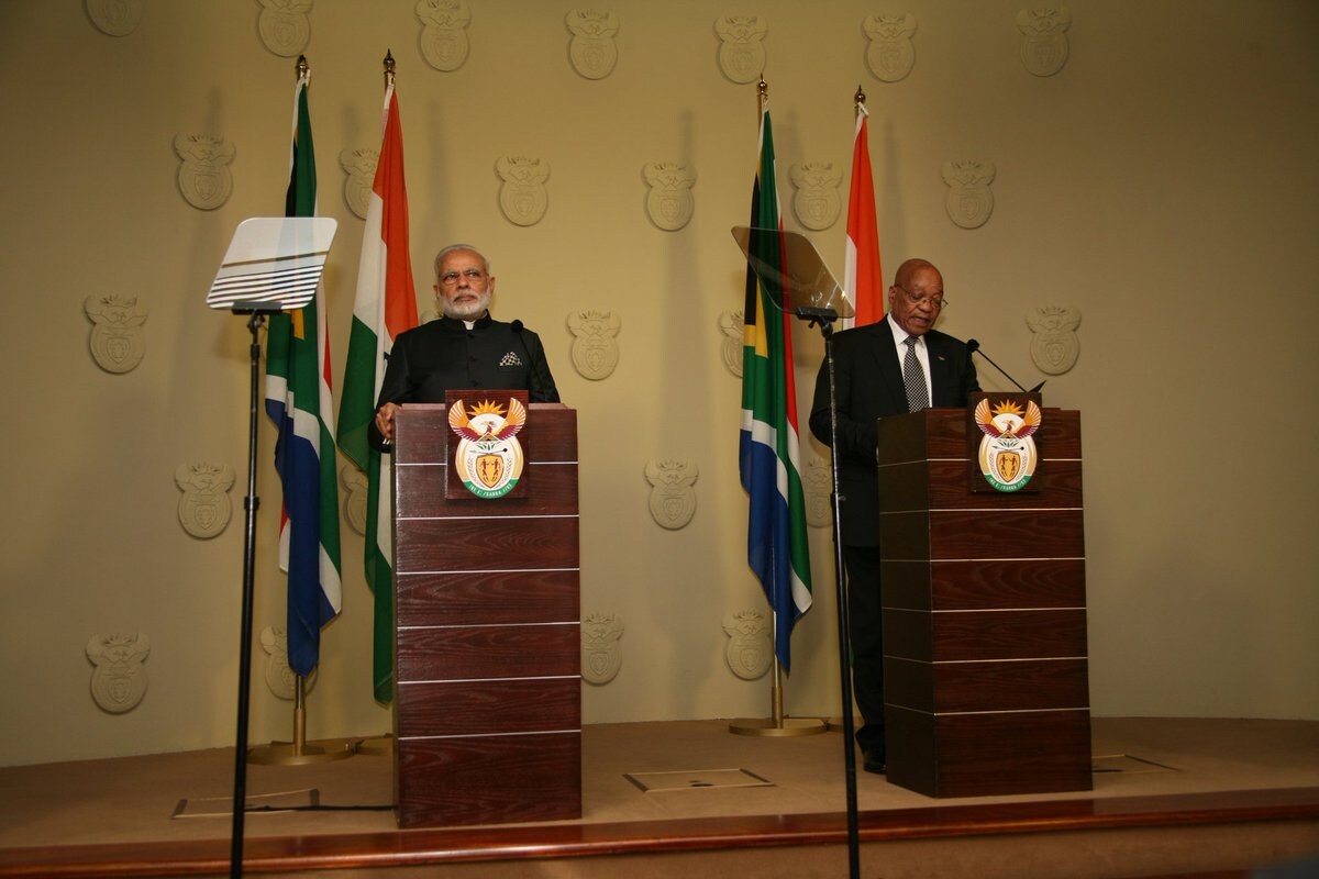 Narendra Modi in Africa