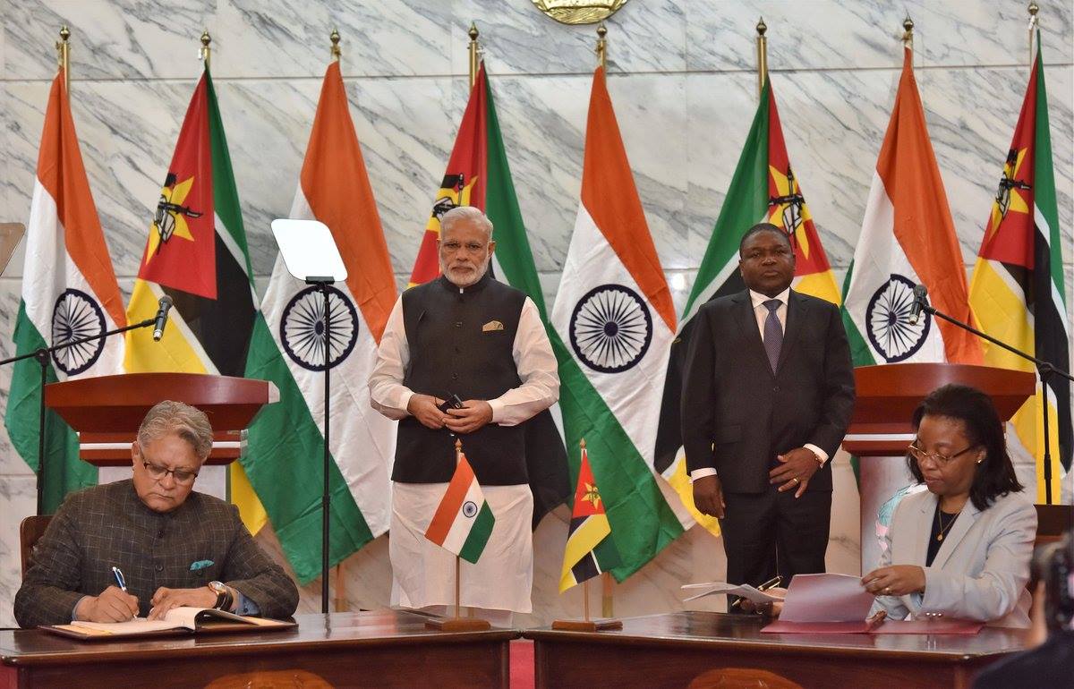 Narendra Modi in Africa