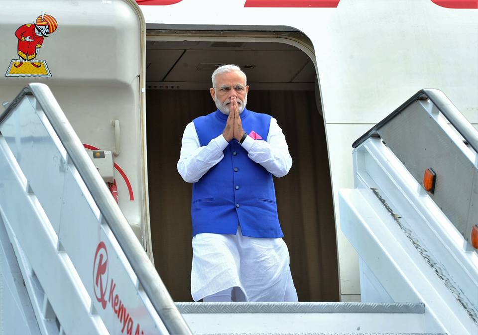 Narendra Modi in Africa