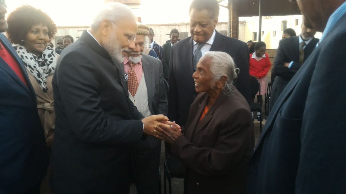 Narendra Modi in Africa