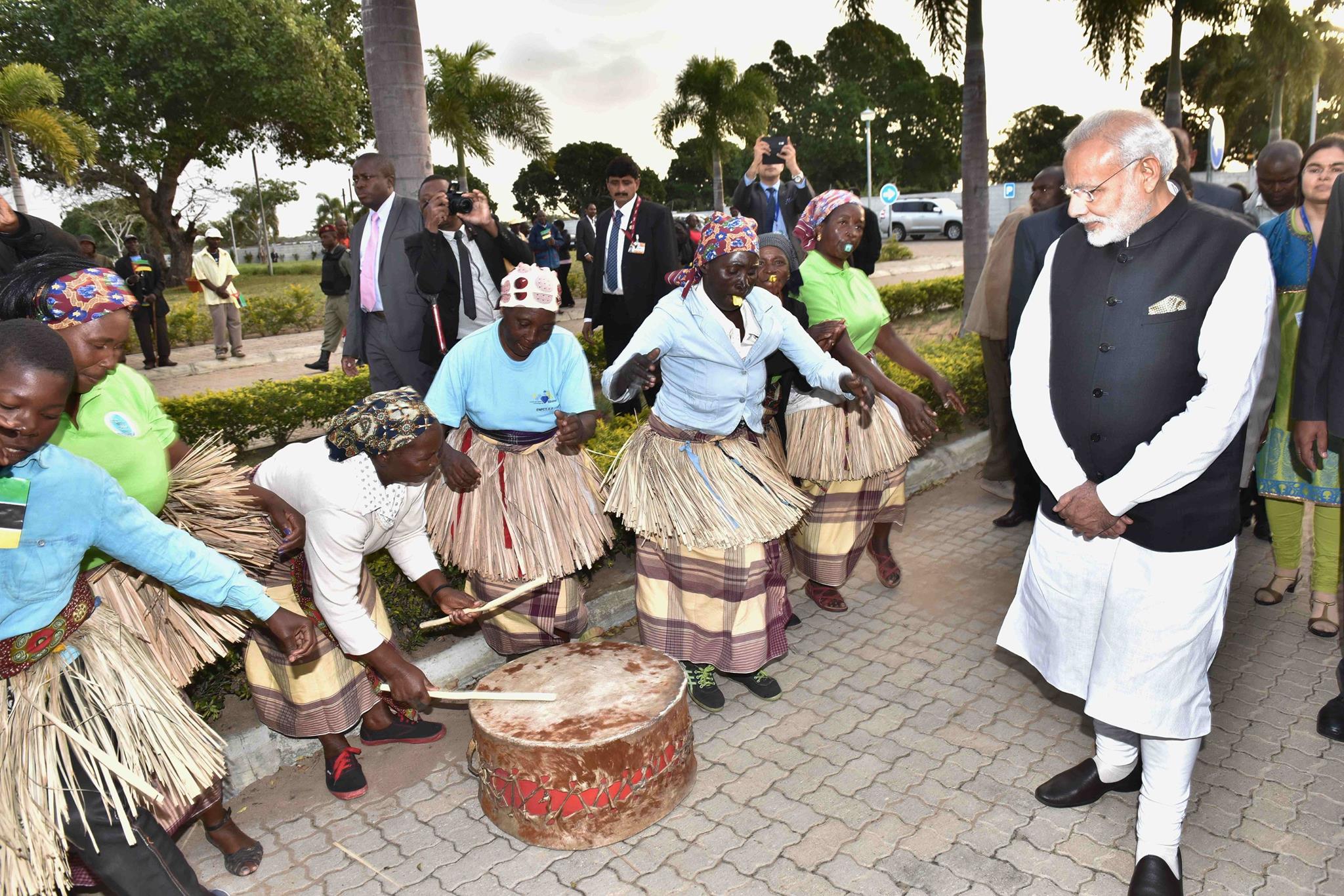Narendra Modi in Africa