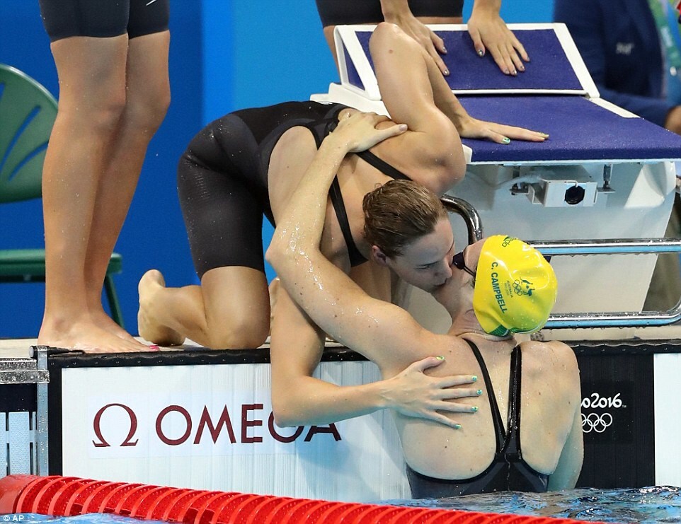 Incredible photos show off Olympic swimmers