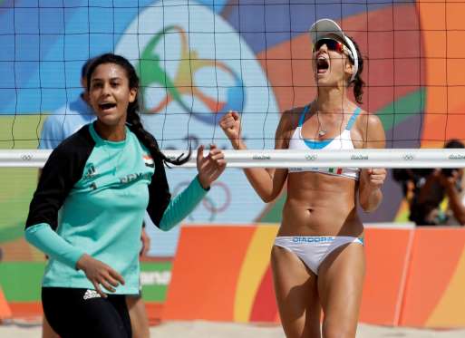 beach volleyball at the rio