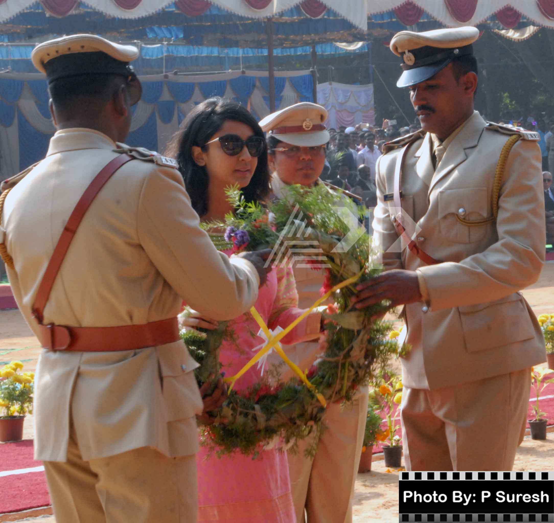 ಪೊಲೀಸ್ ಸಂಸ್ಮರಣ ದಿನಾಚರಣೆ ಅಂಗವಾಗಿ ಹುತಾತ್ಮ ಪೊಲೀಸರಿಗೆ ಗೌರವಾರ್ಪಣೆ