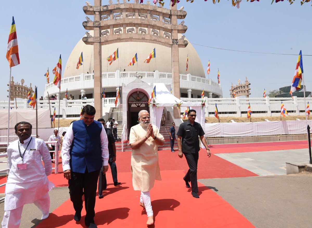 PM Modi Pays Visit to Deekshabhoomi