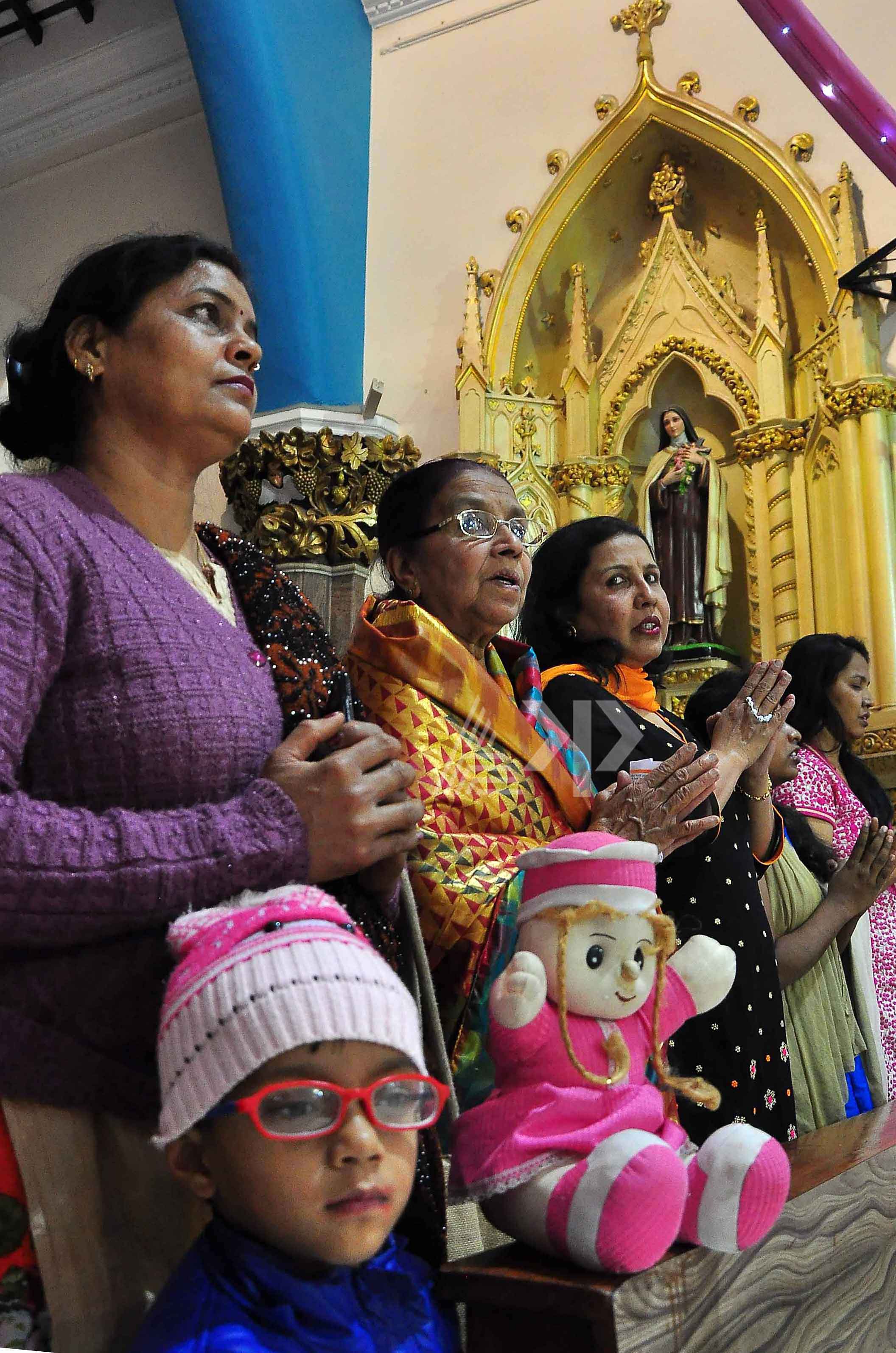 ರಾಜಧಾನಿ ಬೆಂಗಳೂರಿನಲ್ಲಿ ಸಡಗರದ ಕ್ರಿಸ್'ಮಸ್ ಆಚರಣೆ