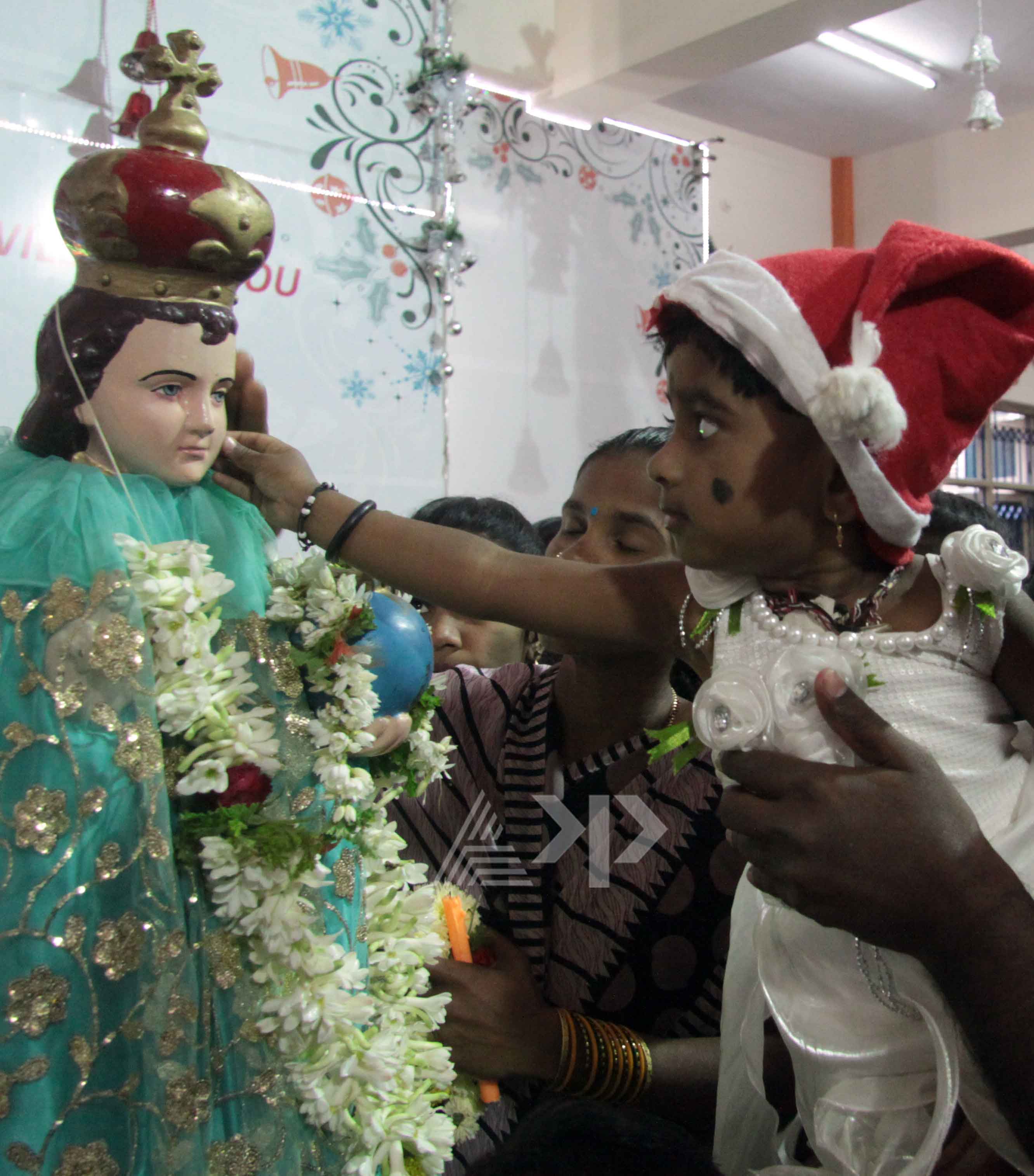 ರಾಜಧಾನಿ ಬೆಂಗಳೂರಿನಲ್ಲಿ ಸಡಗರದ ಕ್ರಿಸ್'ಮಸ್ ಆಚರಣೆ