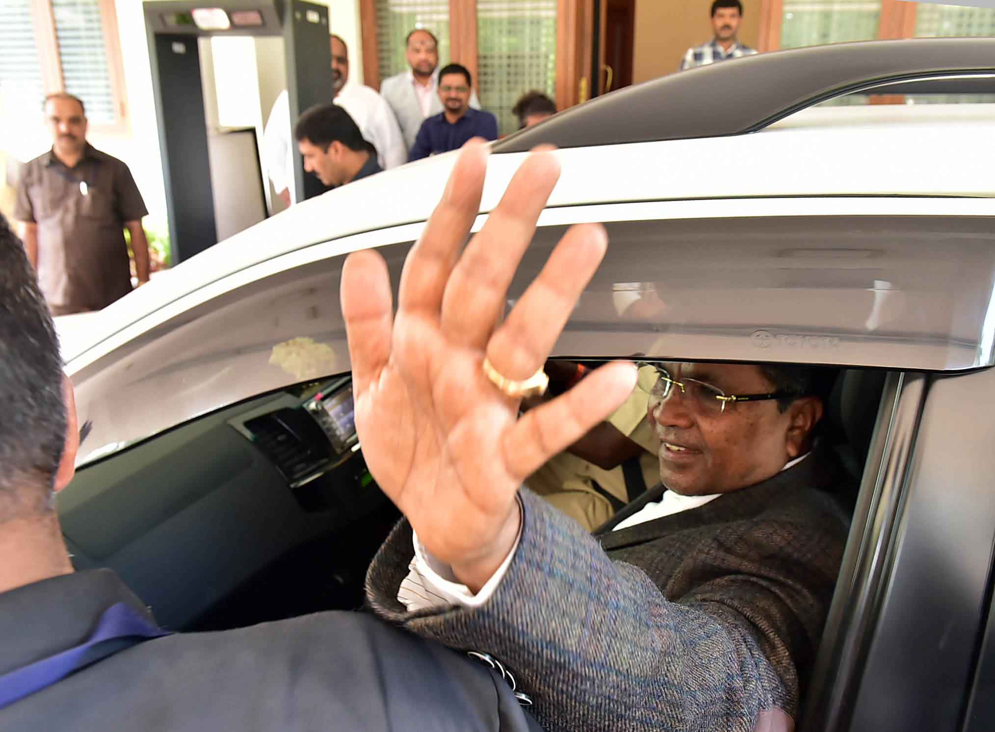 Cm Siddramaiah Dubai Tour