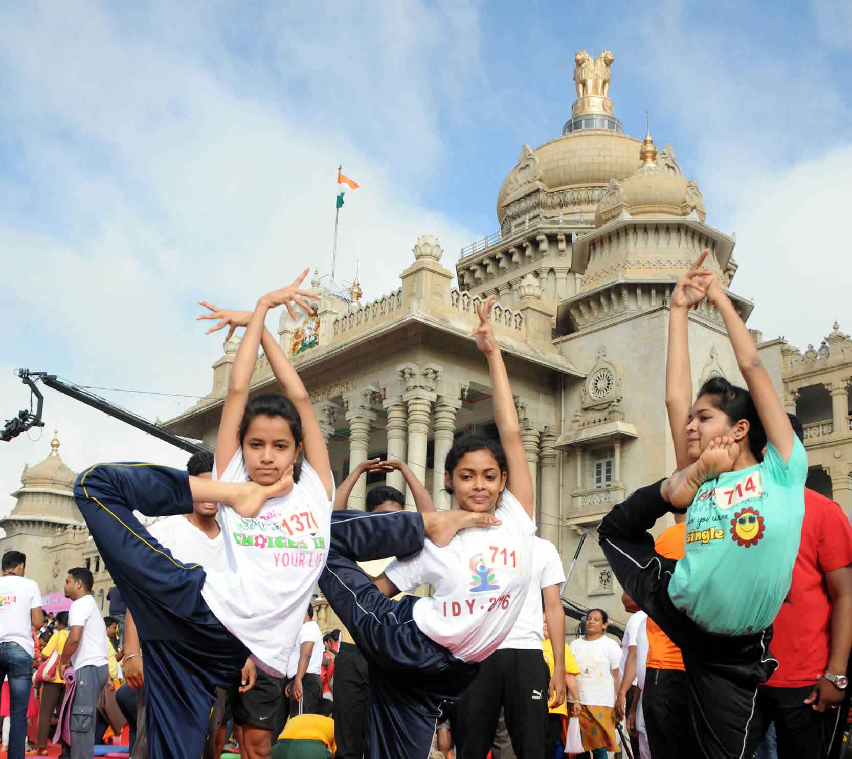 Preparation Done For International Yoga Day
