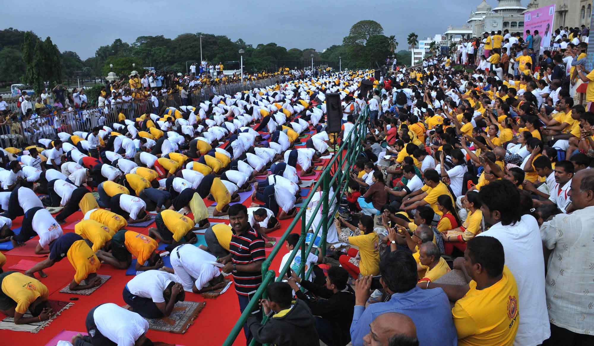 Preparation Done For International Yoga Day