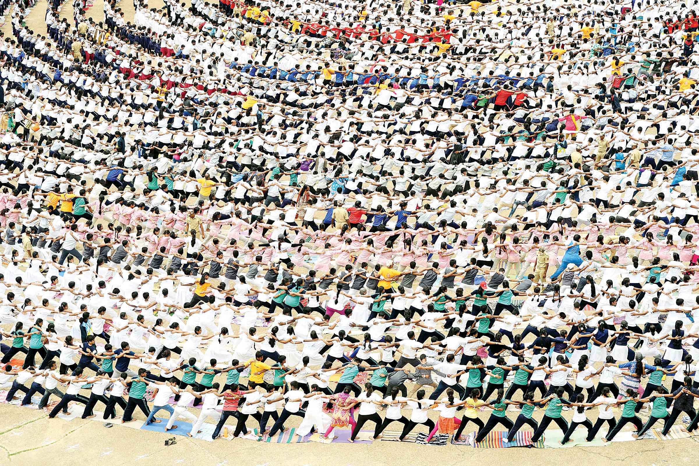 Preparation Done For International Yoga Day