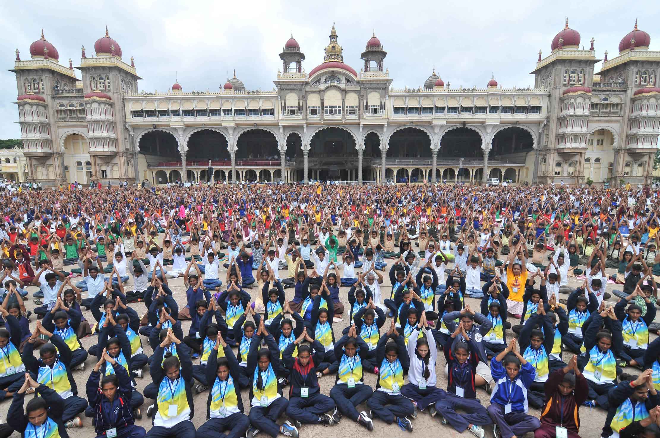 Preparation Done For International Yoga Day