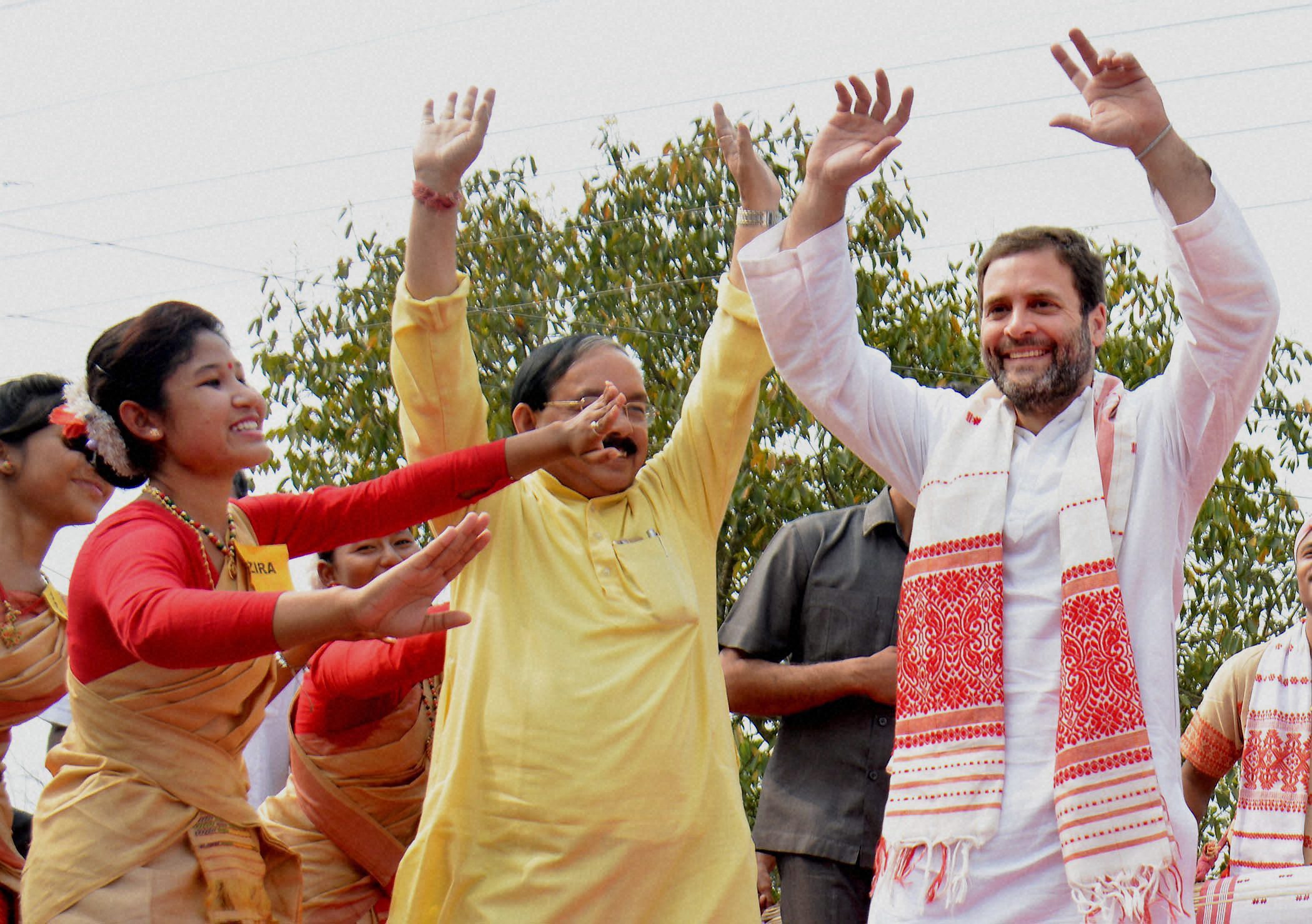 Images: Rahul Gandhi's fun day in Assam!