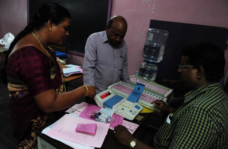 In Pics: Tamil Nadu, Kerala go to polls