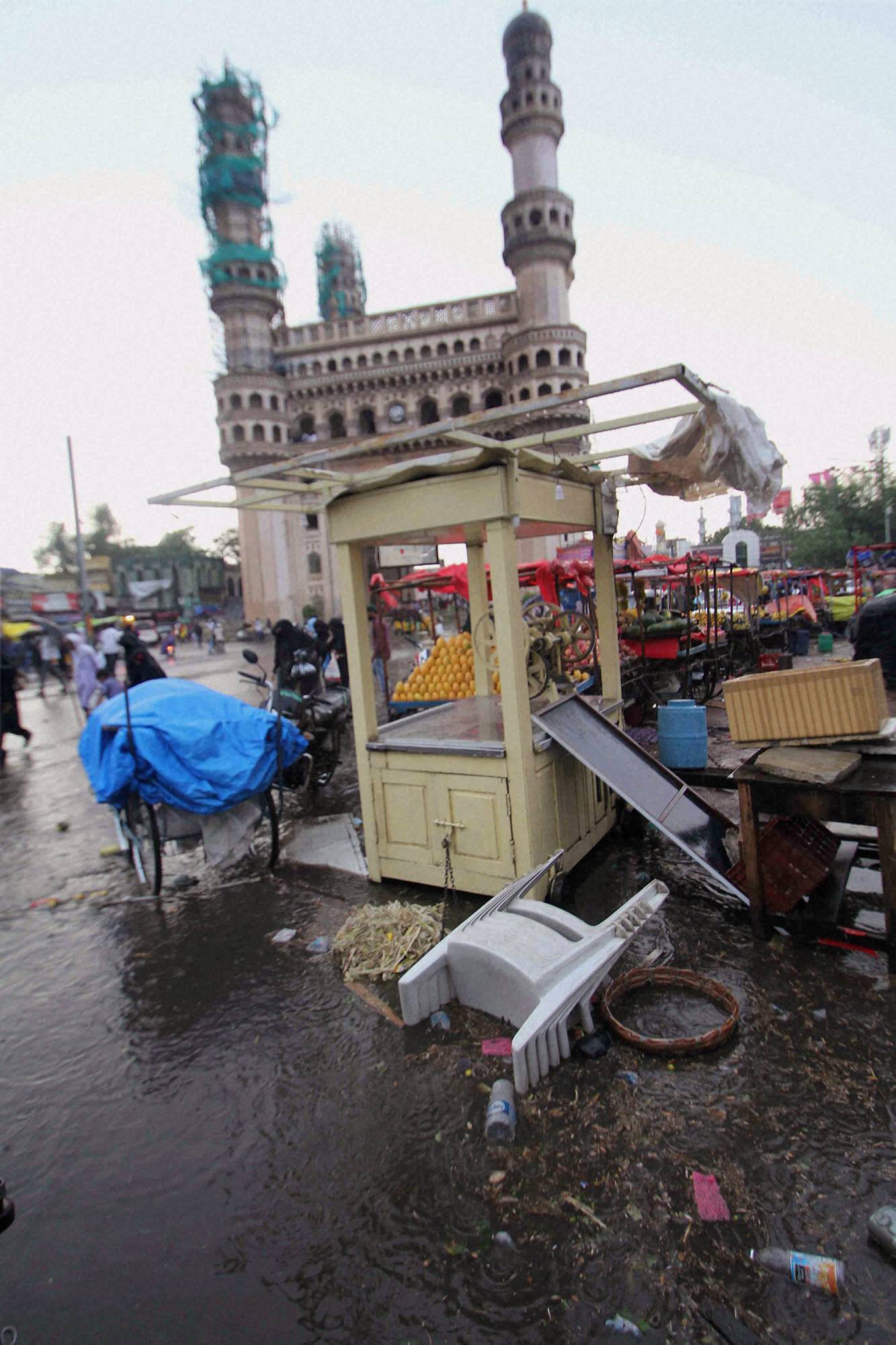 Only in India: Storm wrecks havoc in Hyderabad