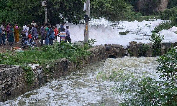 Heavy rains bring Hyderabad to a grinding halt