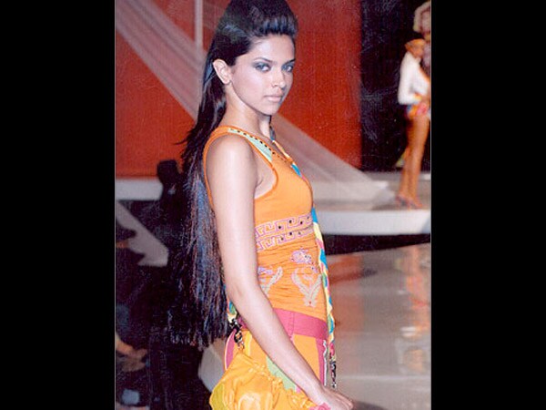 Pictures from her modelling days Deepika padukone