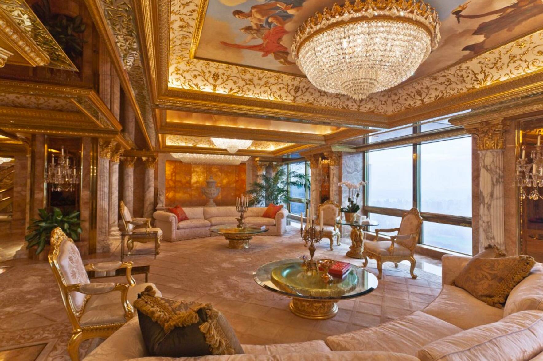 White House pictures Donald Trump Trump tower penthouse