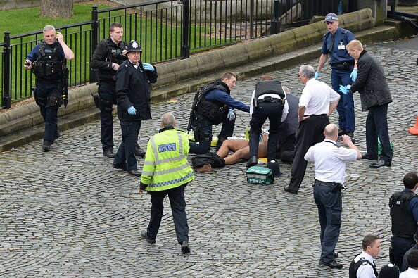 In pics: Terror attack at UK Parliament