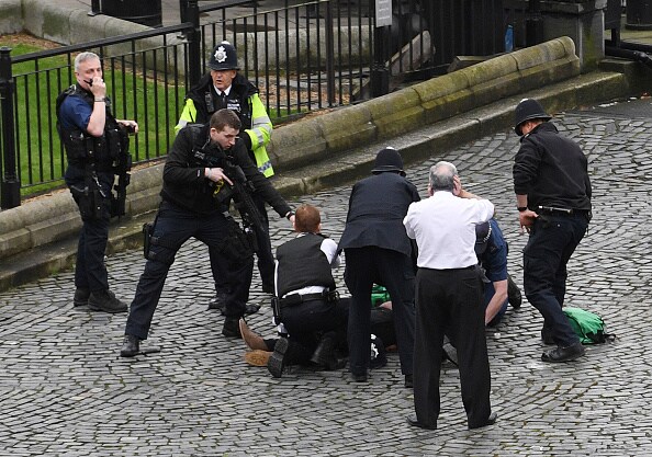 In pics: Terror attack at UK Parliament