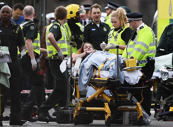 In pics: Terror attack at UK Parliament