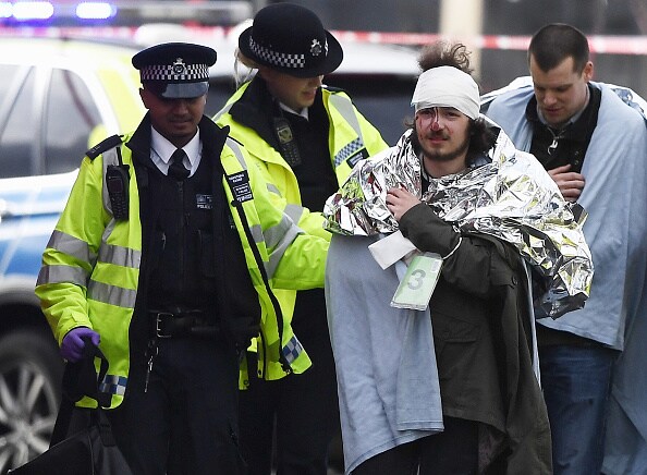 In pics: Terror attack at UK Parliament