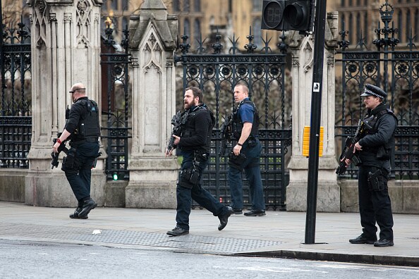 In pics: Terror attack at UK Parliament
