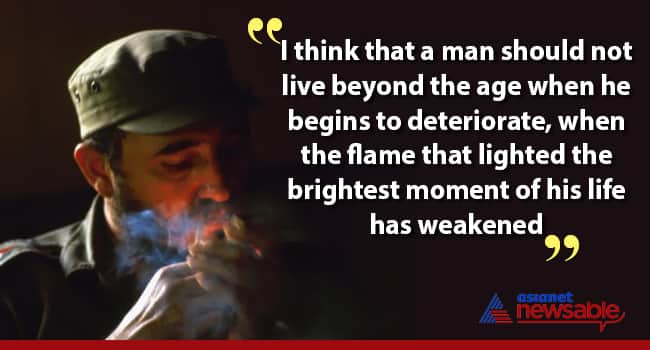 Fidel Castro most memorable quotes