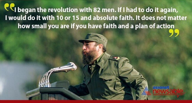 Fidel Castro most memorable quotes