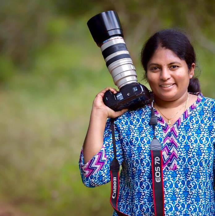 women wildlife photographers Kerala