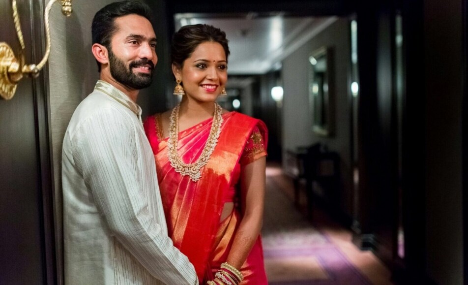 Cricketers and their wedding photos
