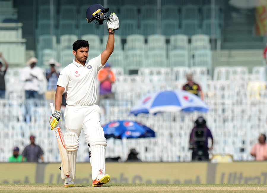 In Pics Proud parents congratulate 303 Karun Nair